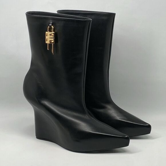 Givenchy G-Lock Ankle Boots in Leather size 38 - Picture 9 of 16